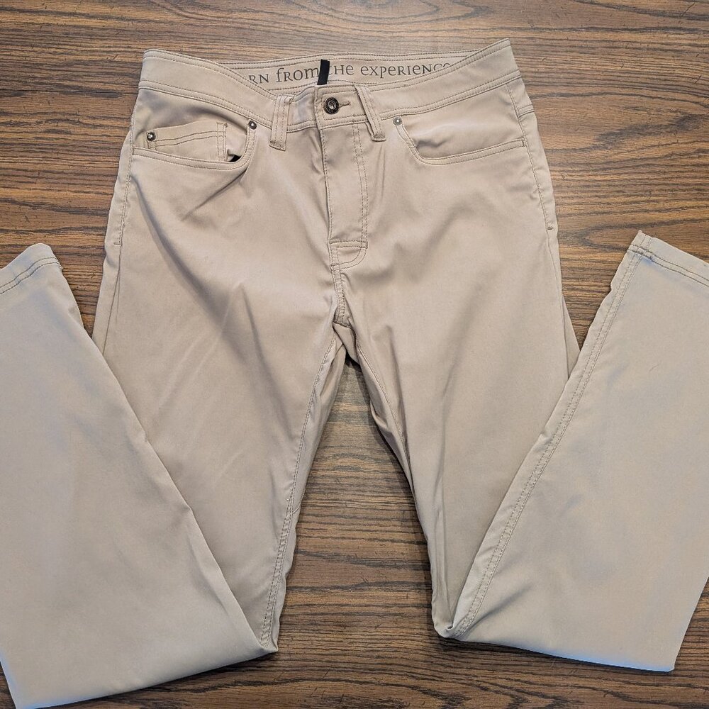 Prana Slim Fit Breathe Pants RN124977 Mens 32Wx32L